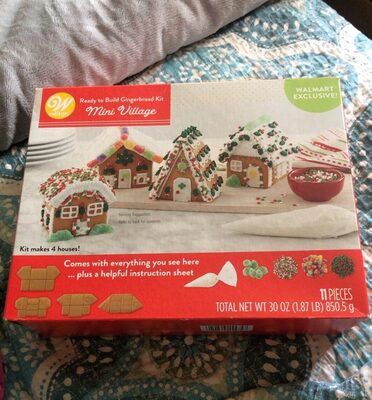 Ready To Build Mini Village Gingerbread Kit