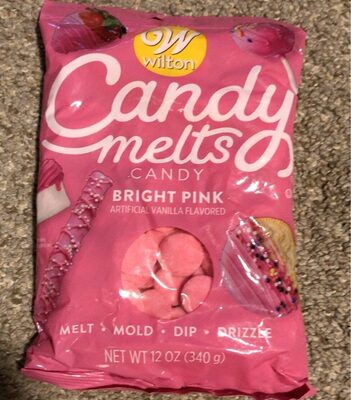 Vanilla Flavor Bright Pink Candy, Vanilla
