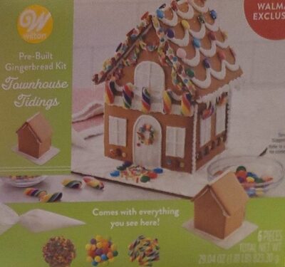 Pre-Built Gingerbread Townhouse Tidings Kit