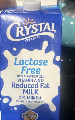 Reduced Fat Milk