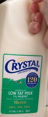 1% Low Fat Milk