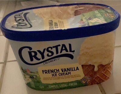 French Vanilla French Style Vanilla Ice Cream With A Touch Of Custard For Extra Creaminess, French Vanilla