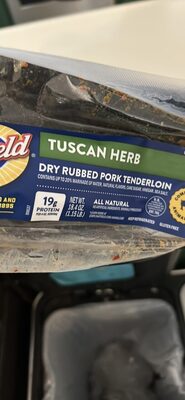 Tuscan Herb Dry Rubbed Pork Tenderloin
