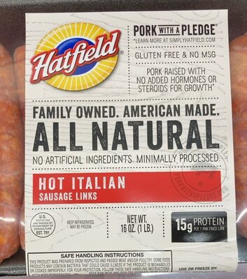 Hot Italian Sausage Links