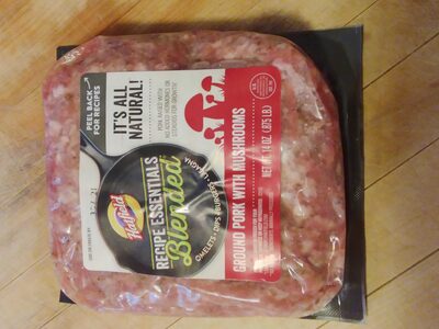 Ground Pork With Mushrooms