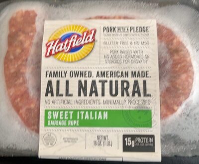 All Natural Sweet Italian Sausage Rope