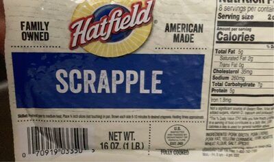 Classic Lean Scrapple
