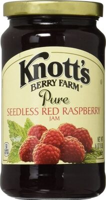 Pure Seedless Red Raspberry Jam, Seedless Red Raspberry