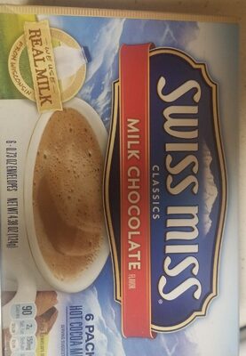 Swiss Miss Milk Chocolate Hot Cocoa Mix, 0.73 oz., 6-Count Envelopes