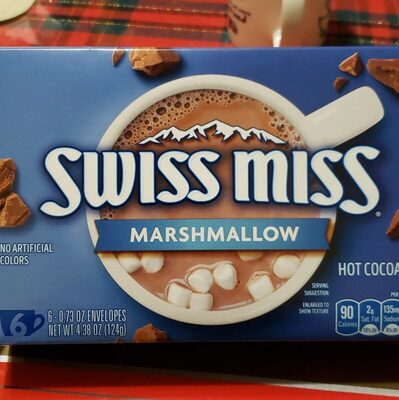Swiss Miss Marshmallow Hot Cocoa Mix, 0.73 oz., 6-Count Envelopes