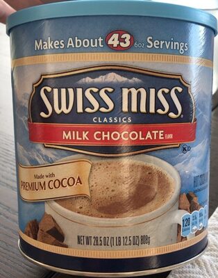 SWISS MISS Cocoa Milk Chocolate, 28.5 OZ