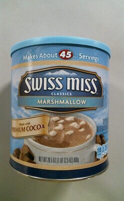 SWISS MISS Cocoa Milk Chocolate And Marshmallows, 28.5 OZ