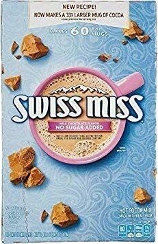 Milk Chocolate No Sugar Added Hot Cocoa Mix, Milk Chocolate