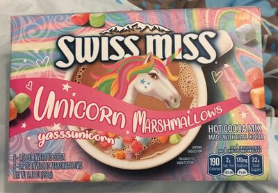 Swiss Miss Unicorn Marshmallows Hot Cocoa Mix, 6 Count Hot Cocoa Mix Packets