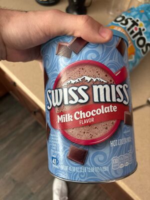 Swiss Miss Milk Chocolate Flavored Hot Cocoa Mix, 45.68 oz. Canister