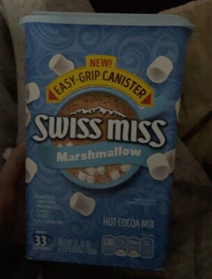 Swiss Miss Hot Cocoa Drink Mix, Milk Chocolate with Marshmallows, 37.18 oz. Canister