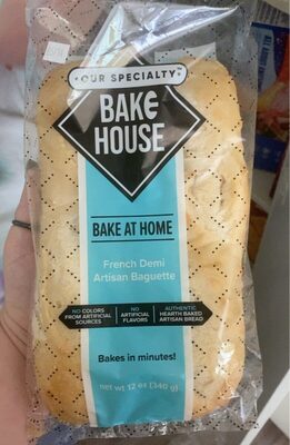 French Demi Artisan Baguette, French Demi