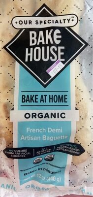 Organic French Demi Artisan Baguette