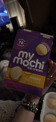 Sweet Mango Premium Mochi Ice Cream In Sweet Rice Dough, Sweet Mango