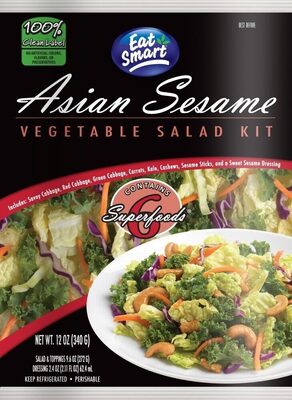 Asian Sesame Vegetable Salad Kit, Asian Sesame