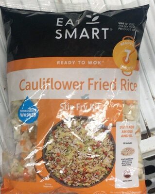 Cauliflower Fried Rice Fresh Vegetable Side Dish Kit, Cauliflower Fried Rice