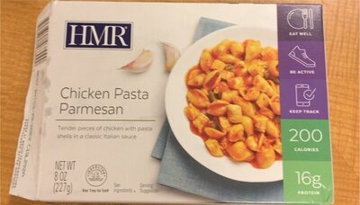 Chicken Pasta Parmesan Tender Pieces Of Chicken With Pasta Shells In A Classic Italian Sauce, Chicken Pasta Parmesan