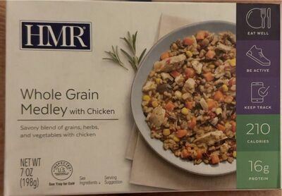 Whole Grain Medley With Chicken Savory Blend Of Grains, Herbs, And Vegetables With Chicken, Whole Grain Medley With Chicken