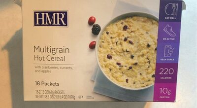 Multigrain With Cranberries, Currants, And Apples Hot Cereal, Multigrain With Cranberries, Currants, And Apples