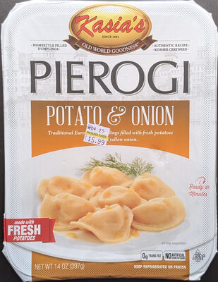 Kasia's, Pierogi, Potato & Onion, Potato & Onion