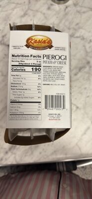Potato & Cheese Pierogi, Potato & Cheese