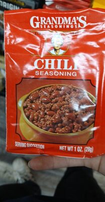 Grandma's Seasonings, Chili Seasoning