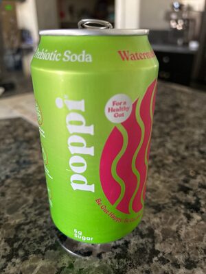 Watermelon Prebiotic Soda, Watermelon