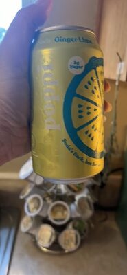 Ginger Lime Prebiotic Soda, Ginger Lime