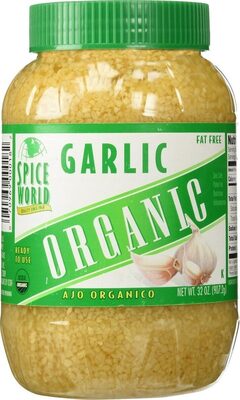 Organic Minced Garlic