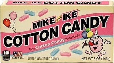 Mike And Ike, Chewy Cotton Candy