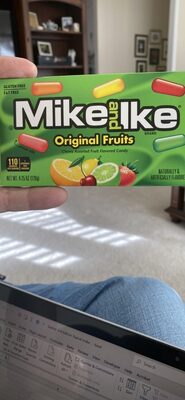 Original Fruits Chewy Assorted Fruit Flavored  Candy, Cherry; Lemon; Strawberry; Lime; Orange