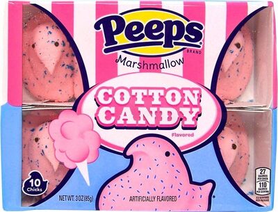 Cotton Candy Marshmallow Chicks, Cotton Candy