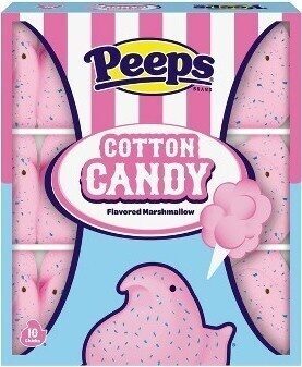 Cotton Candy Marshmallow Chicks, Cotton Candy