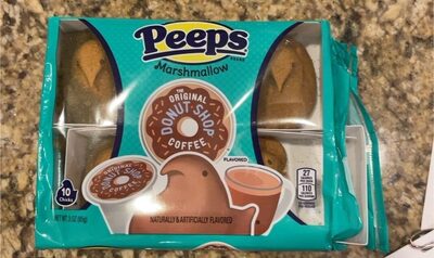 The Original Donut Shop Coffee Flavored Chicks Marshmallow, Coffee