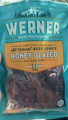 Honey Glazed Beef Jerky, Honey Glazed