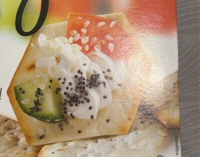 Poppy Salt Onion Garlic Everything! Crackers, Poppy Salt Onion Garlic Everything!