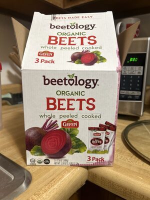 Organic Whole Peeled Cooked Beets, Beets