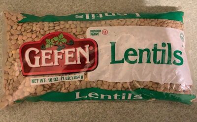 Gefen Lentils, 16 Oz