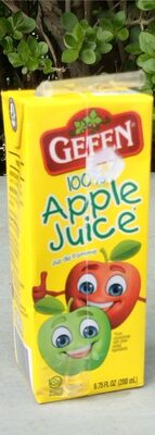 Gefen 100% Apple Juice, 6.75 Fl Oz, 3 Count