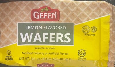 Lemon Flavored Wafers, Lemon