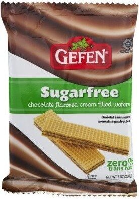 No Sugar Added Chocolate Flavored Creme Filled Wafers, Chocolate