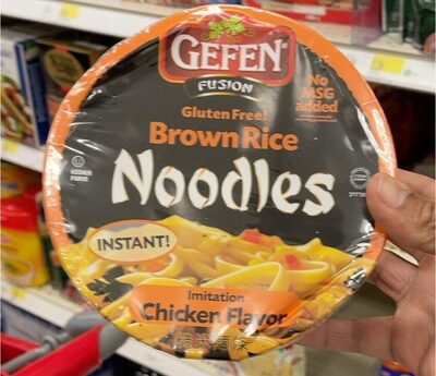 Imitation Chicken Flavor Brown Rice Noodles, Imitation Chicken