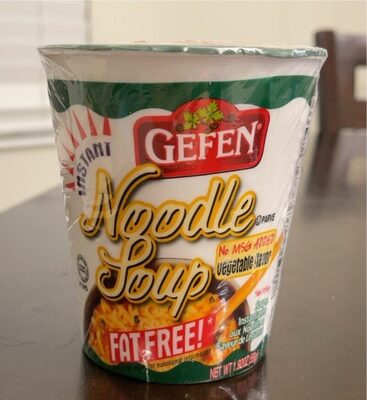 Fat Free Vegetable Flavor Instant Noodle Soup, Vegetable
