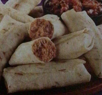 Beef & Bean Mini Burritos, Beef & Bean