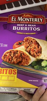 Beef & Bean Burritos, Beef & Bean